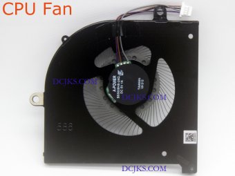 Z-one Fan Replacement for MSI GS75 P75 MS-17G1 MS-17G2 Series CPU Cooling Fan 4-Wires 4-pins BS5005HS-U3I 
