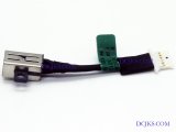 HP Stream 11 Pro G3 G4-EE G5 11-AH000 11-AH100 11-Y000 DC Jack IN Power Connector Cable DC-IN 743480-004