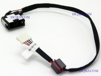 DC Jack Cable for Lenovo Y70-70 Touch 20350 20415 80DU Power Connector Port 5C10G59759 DC-IN C Y70-70T ZlVY3