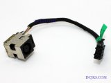 Power Connector Jack DC IN Cable 661680-302 661680-301 for HP Replacement Repair