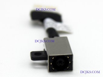 Power Adapter Port for Dell Inspiron 7586 2-in-1 P76F DC Jack Connector IN Cable