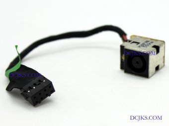 Power Jack Connector DC IN Cable 710431-FD1 710431-SD1 710431-TD1 710431-YD1 for HP Repair Replacement