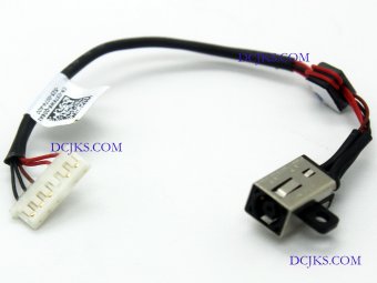 37KW6 037KW6 DC Jack IN Cable for Dell Inspiron 5755 5758 5759 P28E Power Connector Port DC30100TT00 DC30100UB00 DC30100VX00 AAL