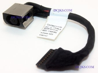 XJ39G 0XJ39G Dell G5 5587 G7 7588 Inspiron 7577 Vostro 7570 7580 DC Jack IN Cable Power Connector Port DC301010Y00 DC301011F00