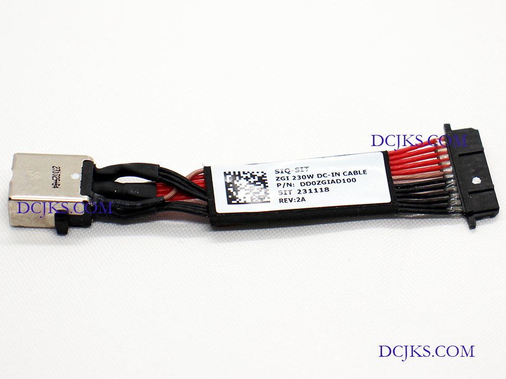(image for) DC Jack IN Cable for Acer ConceptD CC715-71 Pro CC715-71P CC715-91P Power Connector Charging Port DC-IN SIQ-SIT ZGI 230W DD0ZGIAD100