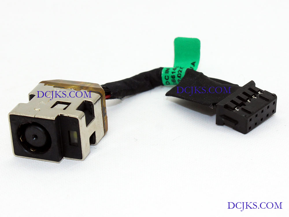 (image for) Power Connector Jack DC IN Cable 661451-301 661451-302 665907-001 for HP Envy 17-3000 17-3200