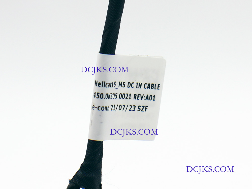 VGYC4 0VGYC4 Hellcat15_MS DC IN CABLE 450.0K305.0001 450.0K305.0021 Power Jack Charging Port Connector DC-IN