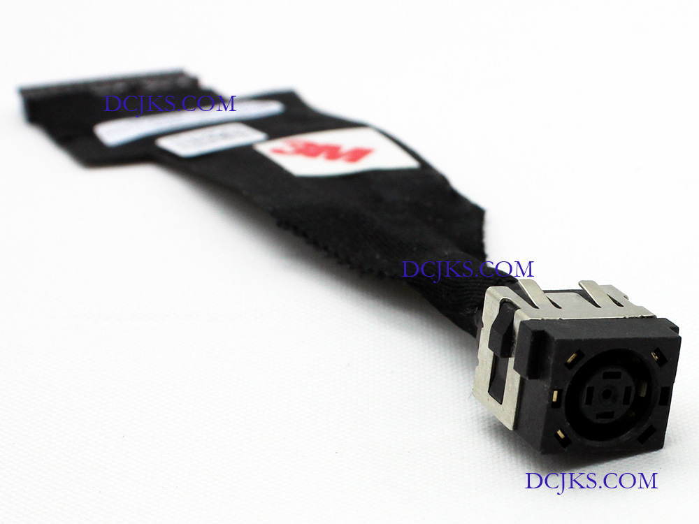 (image for) Power Adapter Port for Dell G15 5520 5521 P105F007 P105F008 DC Jack IN Cable Charging Connector DC-IN