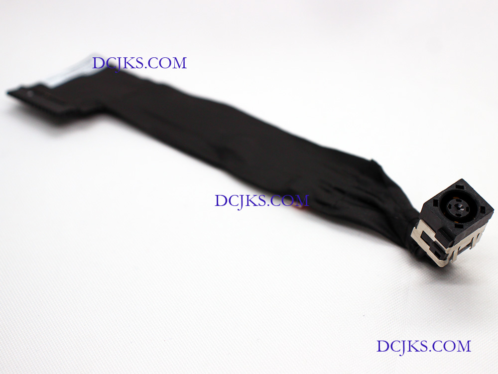 (image for) Power Adapter Port for Dell G16 7630 P122F DC Jack IN Cable Charging Connector DC-IN Assembly