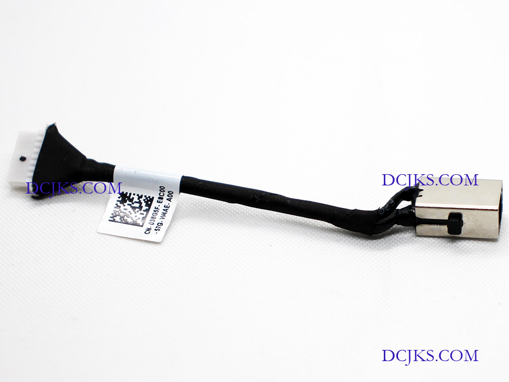 (image for) 38G5F 038G5F 450.0VJ0E.000 JADE 14 Dell Power Adapter Port DC Jack IN Cable Charging Connector DC-IN Assembly